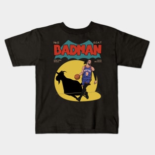 Jalen Brunson Bad Man Kids T-Shirt